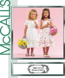 McCalls Pattern 5032 Child/Girls Dress & Jacket SZ 6 8  