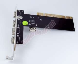PORT USB 2.0 HIGH SPEED PCI CARD ADAPTER  