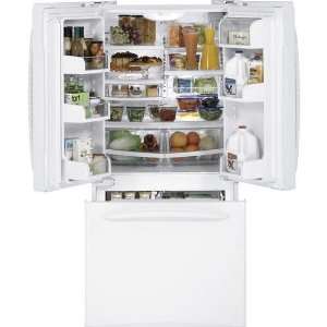   Cu. Ft. White Freestanding French Door Refrigerator