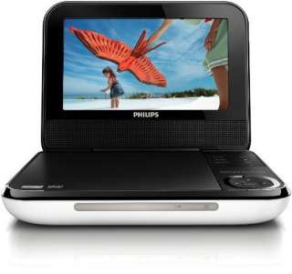 Philips PD700/37 7 Inch LCD Portable DVD Player, White 609585182370 