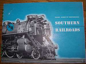 Trains Album of Photographs, Book 5, Southern Railroads,  