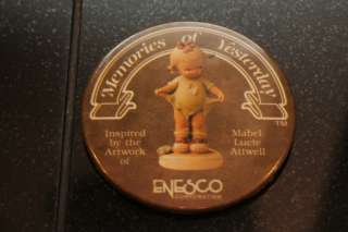   of Yesterday Enesco Button (Art by Mabel Lucie Attwell, 3, Pin Back