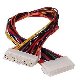   Inch 20+4 Pin to 24 Pin ATX Power Supply Converter Cable: Electronics