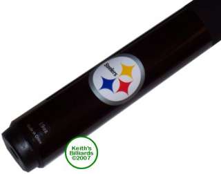 NFL Pittsburgh STEELERS Pool Billiard Cue Stick & CASE!  