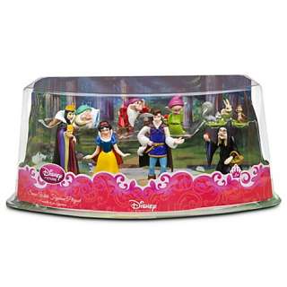  Portable Snow White Princess Doll Seven Dwarfs Cottage 