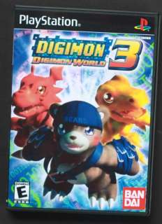 Digimon World 3 *Case Only No Game* Playstation 1 PS1 Custom Game Case 