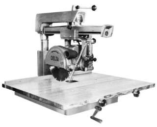 ROCKWELL/Delta Super Radial Arm Saw 990 10 Parts Manual  
