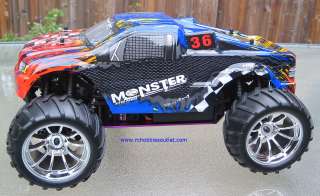 NEW HSP 1/10 CAR 2.4G 4WD RTR RC NITRO GAS MONSTER TRUCK  
