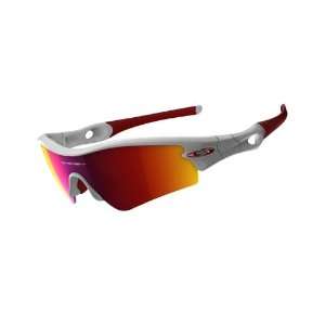 Oakley Asian Fit Radar Path Polished White/Positive Red Irid  