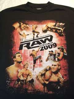 2009 Best of Raw RANDY ORTON John Cena DX T shirt NEW  