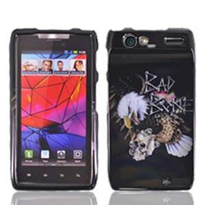 For Motorola DROID RAZR Rubberized HARD Case Snap On Phone Cover Eagle 