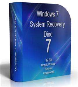  Starter Edition 32 Bit Recovery, Rescue Disc, Start Up Repair, BackUp