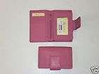 Collectibles by Rolfs Leather Wallet Women Fuchsia NIP