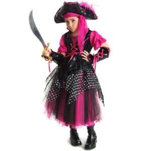    Caribbean Pirate Child Costume Size Large (10): Toys & Games