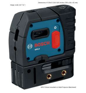 BOSCH GPL5 5 Point Self Leveling Alignment Laser NEW  