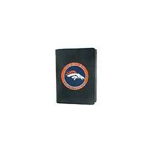    Denver Broncos Embossed Leather Tri fold Wallet