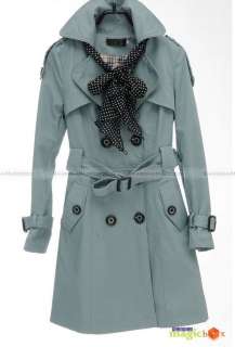 Women Fashion Slim Casual Bowknot Coat Jacket New 4 Colors #002  