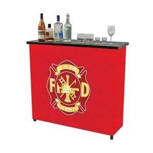   Fighter Metal 2 Shelf Portable Bar w/ Carrying Case