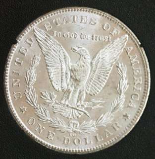 1880 CC Morgan Silver Dollar   CARSON CITY  GSA  