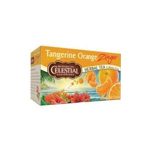  Herb Tea Tangerine Orange Zinger with Vitamin C   Caffeine 