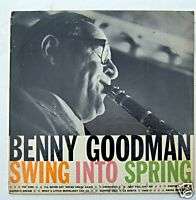 BENNY GOODMAN SWING INTO SPRING Columbia Texaco LP  