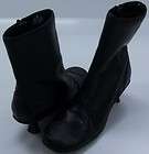Target Mossimo Denim Black Ankle Boots Heels Size 6 NWT  