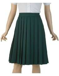  Green Girls School Uniform Skirts