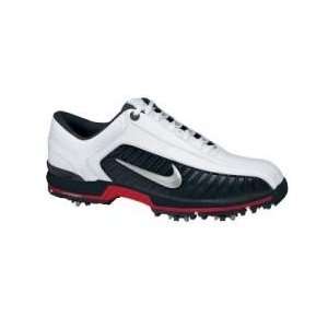  Nike Air Zoom Elite II Golf Shoes WH/Silv/Bla 10 Wide 