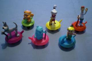 Wendys 1990 Jetsons Movie Character Gliders Set of 6  