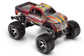 Traxxas 1/10 Stampede VXL 2wd Brushless Monster Truck Red 3607 TRA3607 