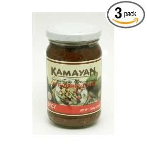 Kamayan Sauteed Shrimp Paste (Spicy) (Pack of 3)  Grocery 