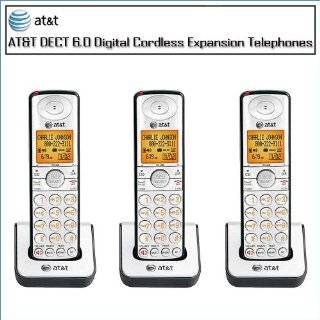 AT&T CL80109 Three Phone DECT 6.0 Digital Cordless Expansion 