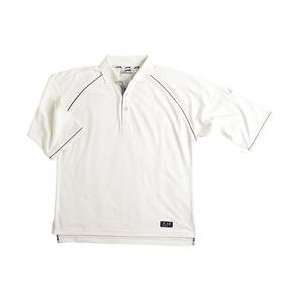  Slazenger Select Cricket 3/4 Sleeve Shirt   Cream Large 