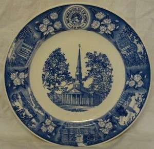 WEDGWOOD MACMURRAY COLLEGE FOR WOMEN 1846 DINNER PLATE GREAT!  