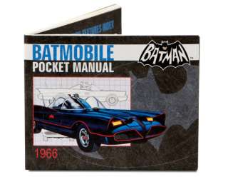 Batman Batmobile Pocket Manual Mighty Wallet Dynomighty (Tyvek)   DC 
