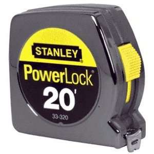  CRL 3/4 20 Foot Stanley Powerlock II Tape Rule by CR 