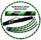 Collapsibl​e Hula Hoop / Weighted Hoops / BL & UV Green