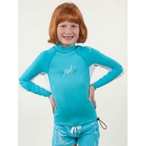 XCel Girls Longsleeve Neoprene Wetsuit Shirt: Extra warmth for swim 