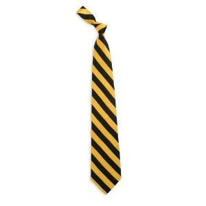  Iowa Hawkeyes NCAA Stripes Mens Tie (100% Silk) Sports 