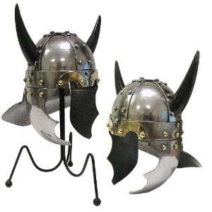  Mini Viking Horn Helmet Desktop Display