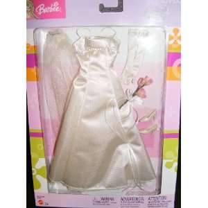  Barbie Bridal Fashion Glamour Wedding Dress (2003) Toys 